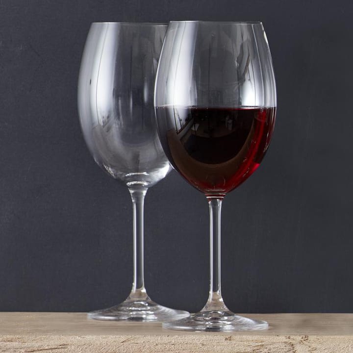 Bitz rode wijnglas 58 cl 2 st., Helder glas Bitz