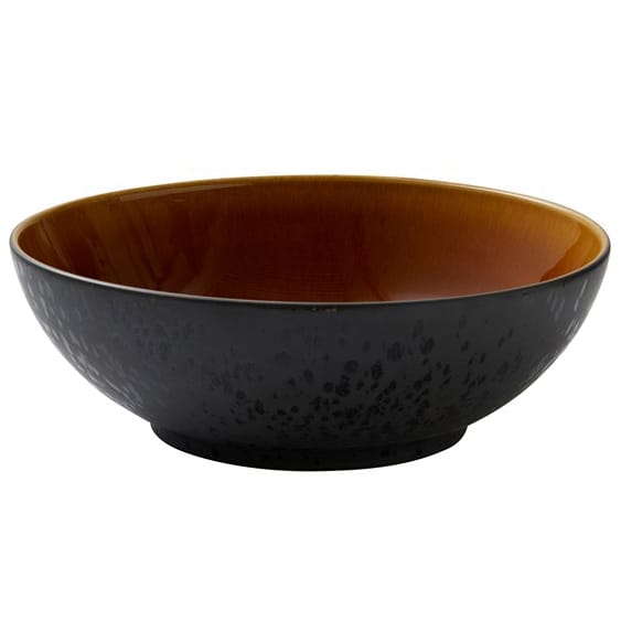 Bitz saladekom Ø30 cm, Zwart-amber Bitz