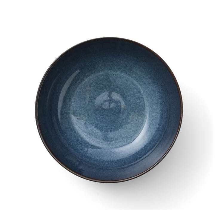 Bitz saladekom Ø30 cm, Zwart-donkerblauw Bitz