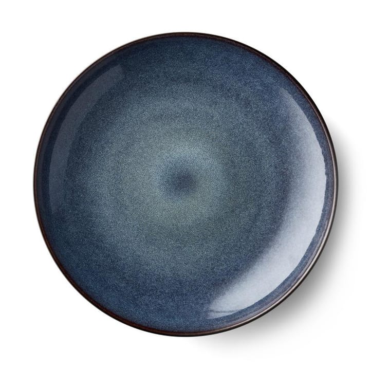 Bitz schaal Ø 40 cm zwart, Zwart-donkerblauw Bitz