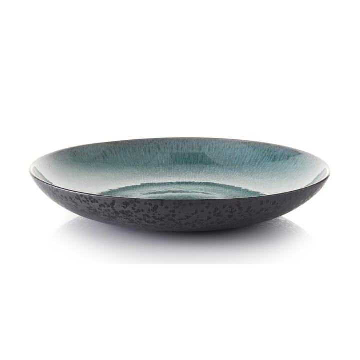 Bitz schaal Ø 40 cm zwart, Zwart-groen Bitz