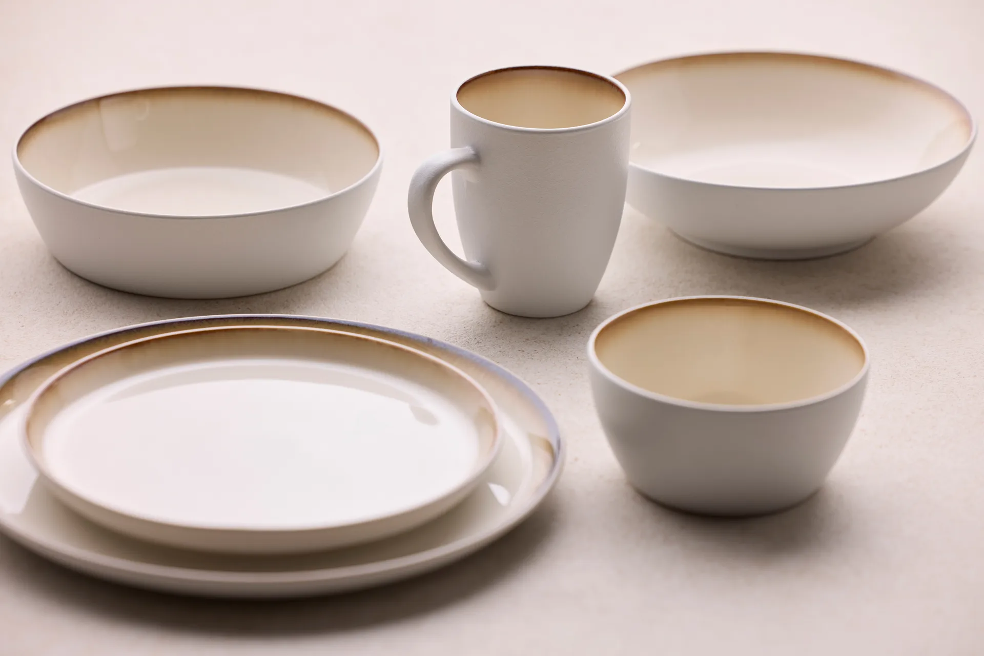 Bitz schaal gastro Ø12 cm, Wit-crèmewit Bitz