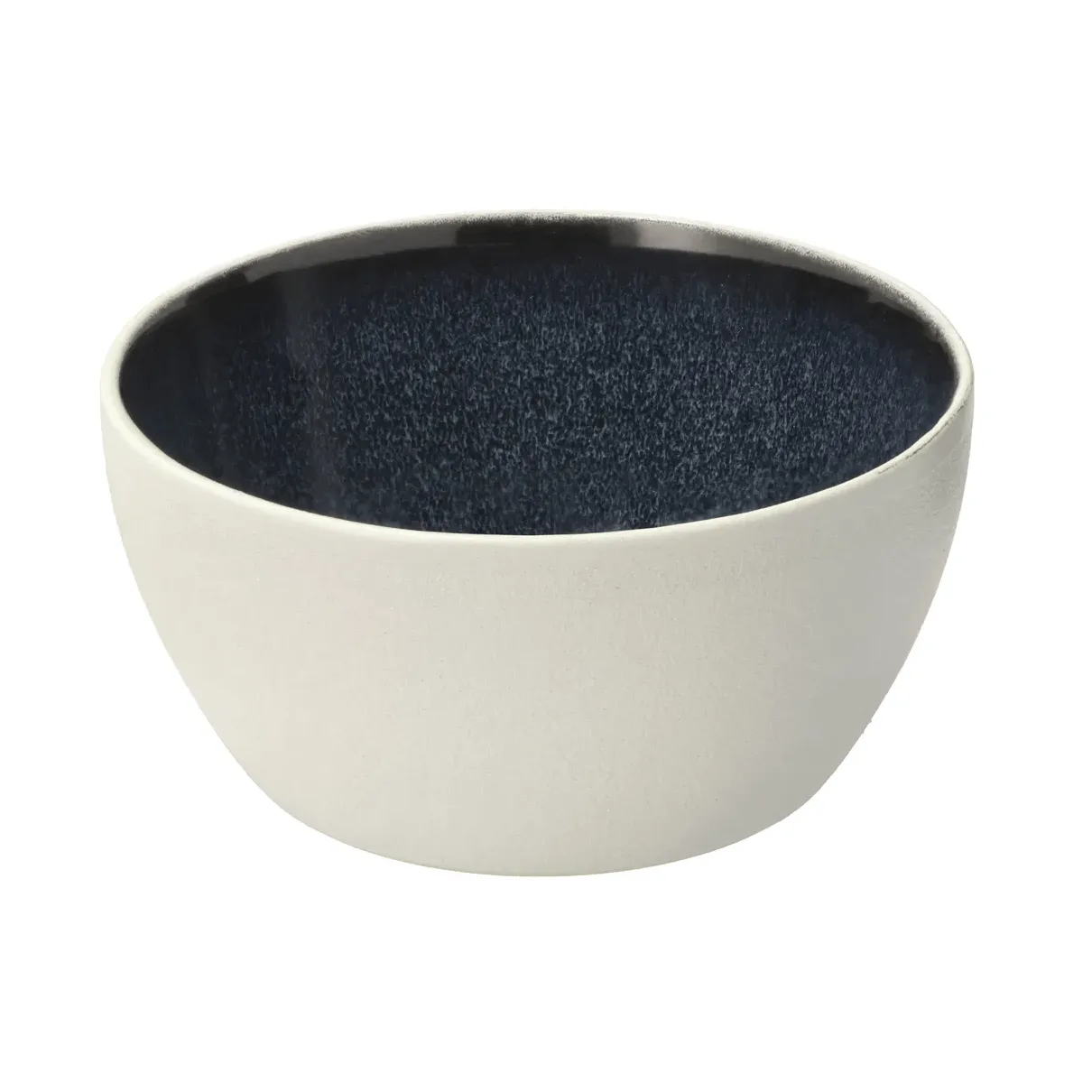 Bitz schaal gastro Ø12 cm, Wit-donkerblauw Bitz