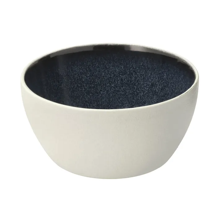 Bitz schaal gastro Ø12 cm - Wit-donkerblauw - Bitz
