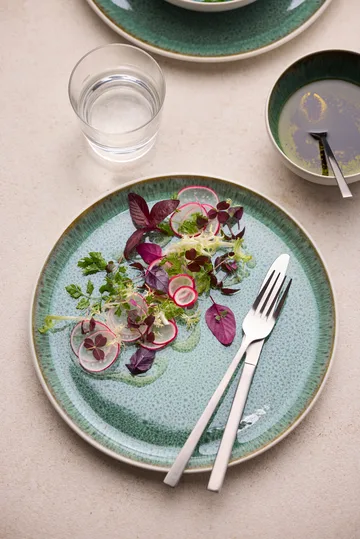 Bitz schaal gastro Ø12 cm - Wit-groen - Bitz