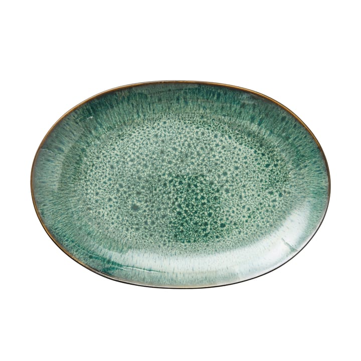 Bitz schaal ovaal 25x36 cm - Zwart-groen - Bitz