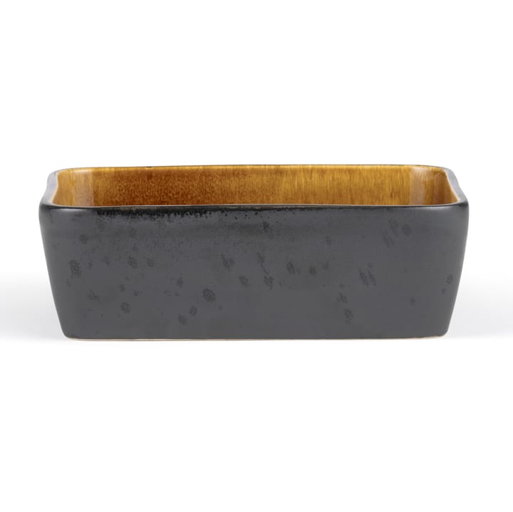 Bitz serveerschaal zwart 19x14 cm - Amber - Bitz
