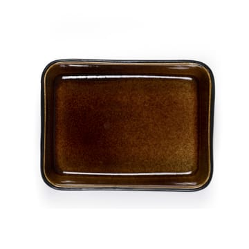 Bitz serveerschaal zwart 19x14 cm - Amber - Bitz