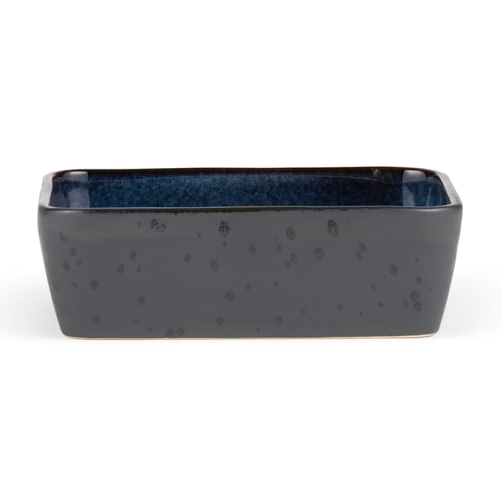 Bitz serveerschaal zwart 19x14 cm - Donkerblauw - Bitz
