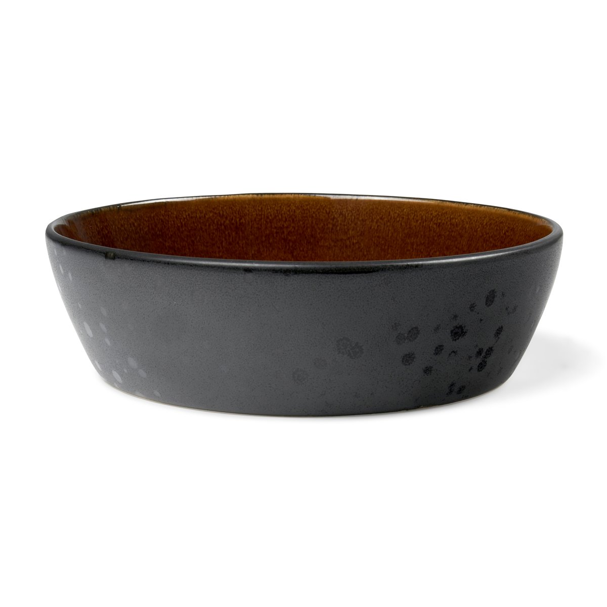 Bitz Bitz soepkom Ø 18 cm Zwart-amber