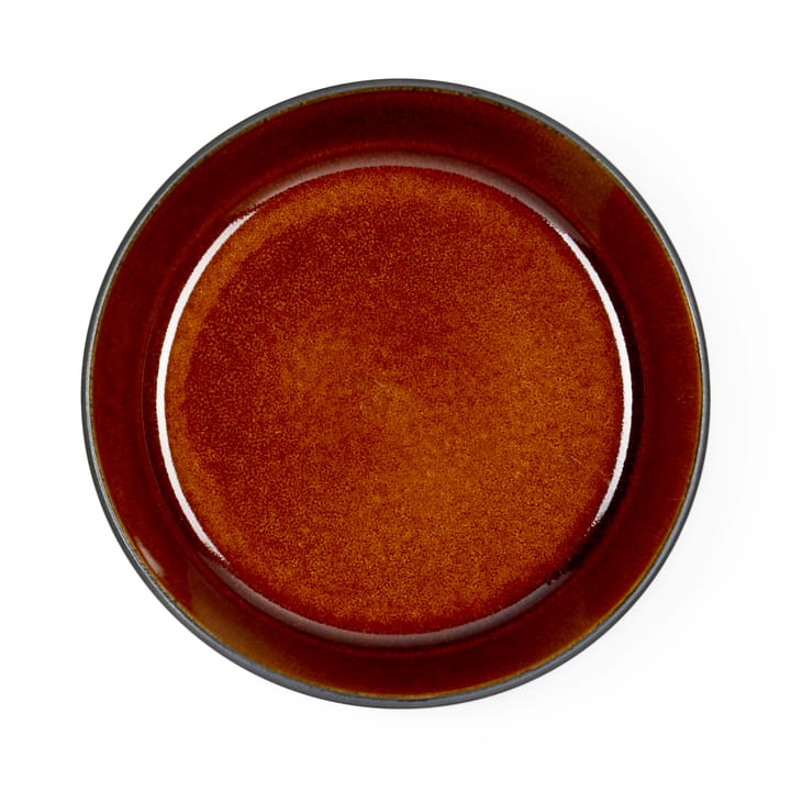 Bitz soepkom Ø 18 cm, Zwart-amber Bitz