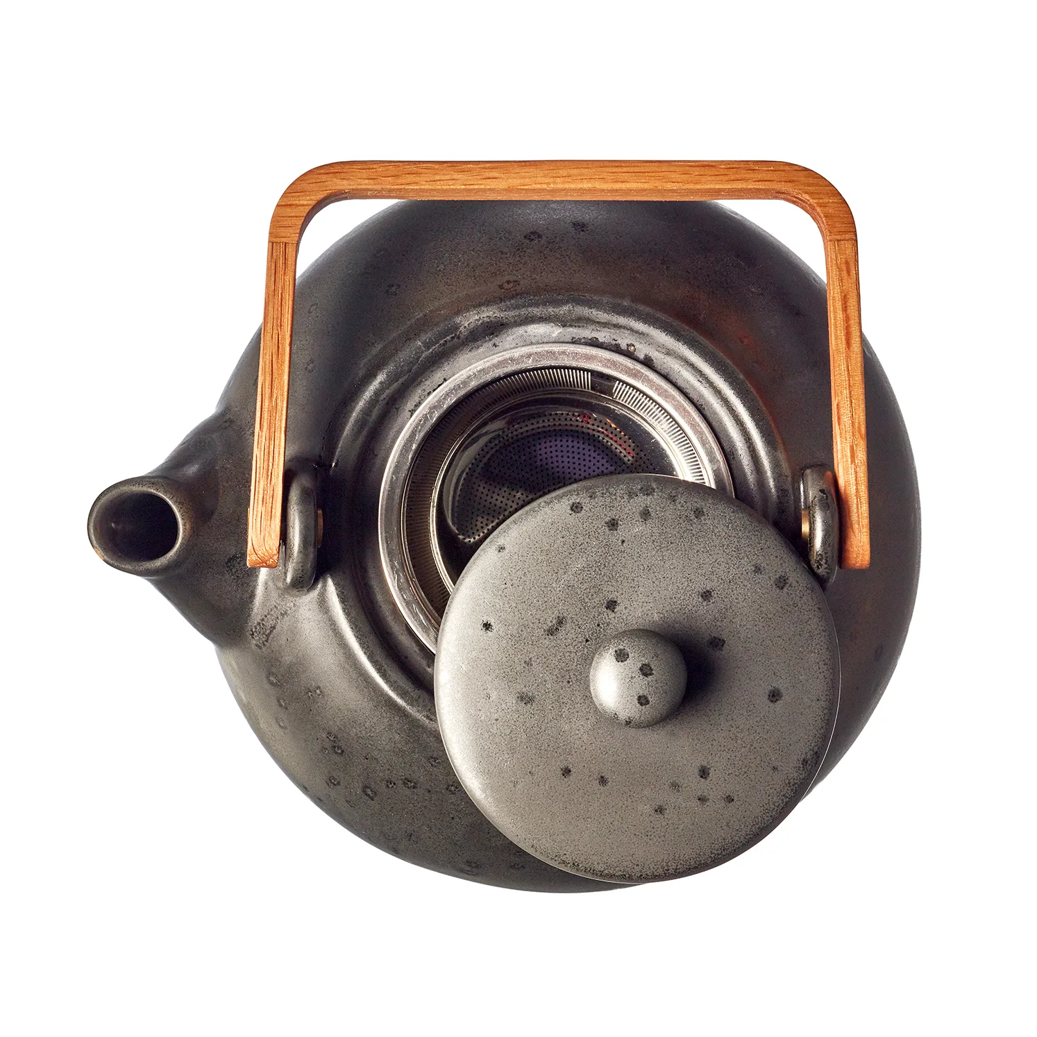 Bitz theepot 1,2 l mat, Zwart Bitz