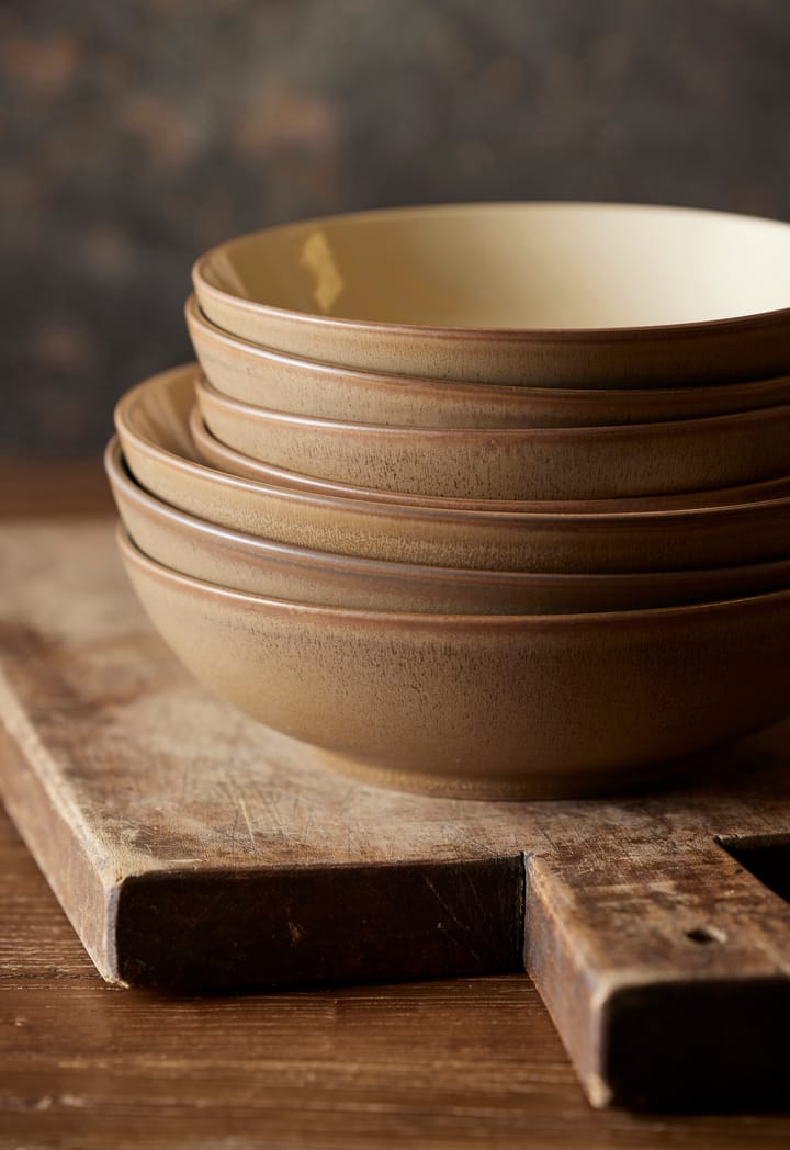 Bitz Wood pastaschaal Ø20 cm, Wood-sand Bitz