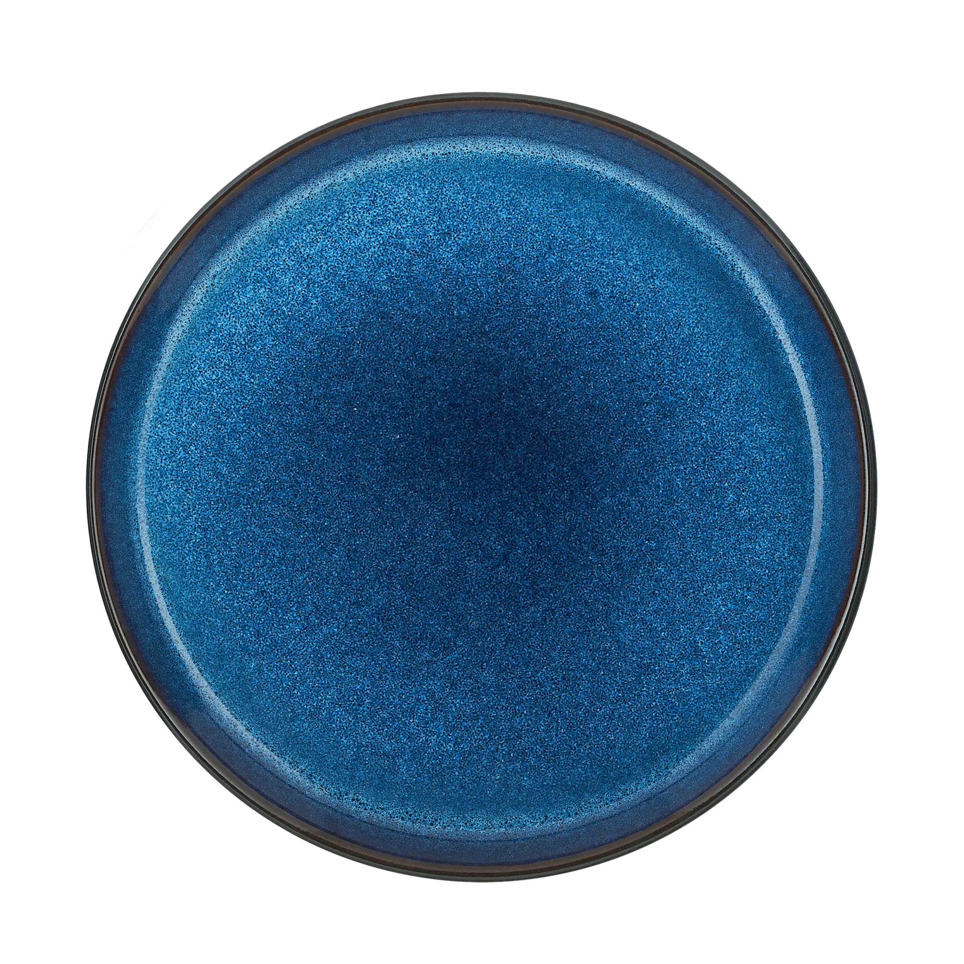 Gastro bord Ø17 cm, Zwart-donkerblauw Bitz