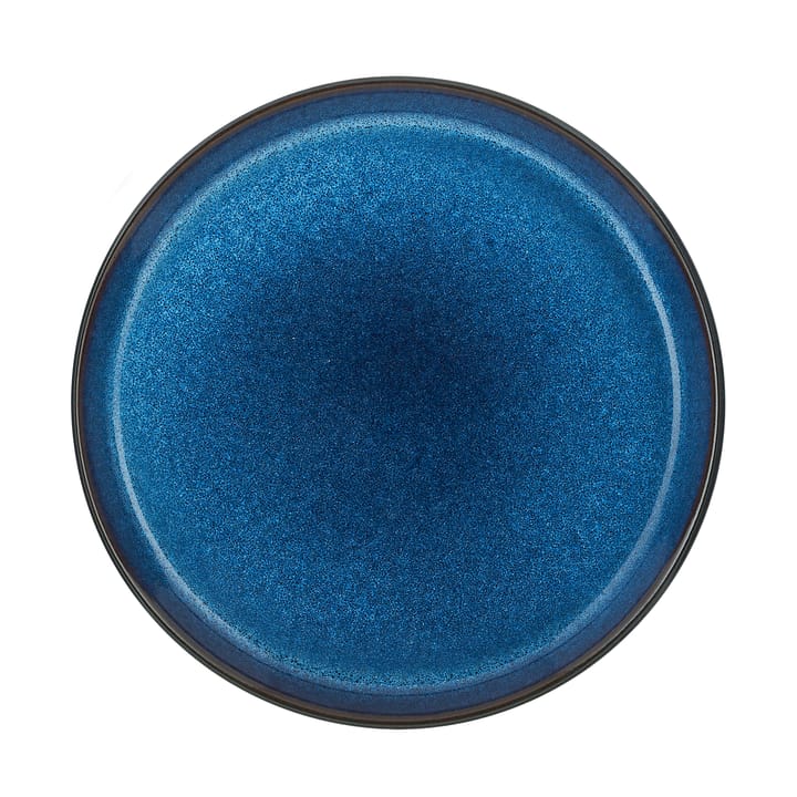 Gastro bord Ø17 cm - Zwart-donkerblauw - Bitz