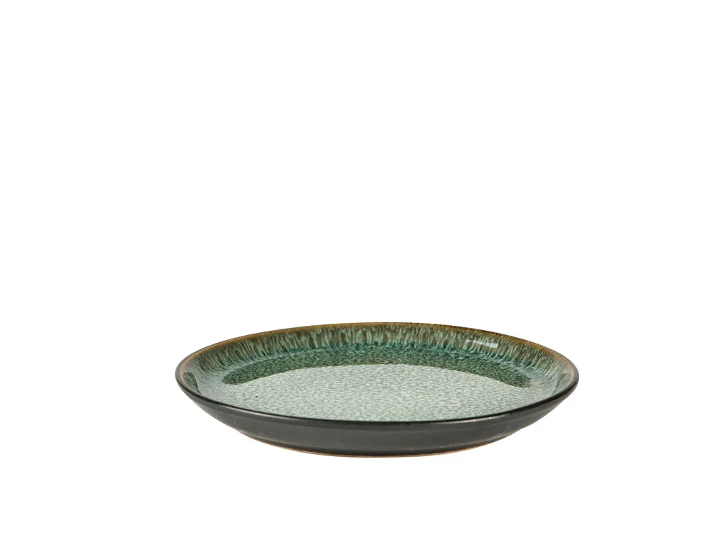 Gastro bord Ø17 cm, Zwart-groen Bitz