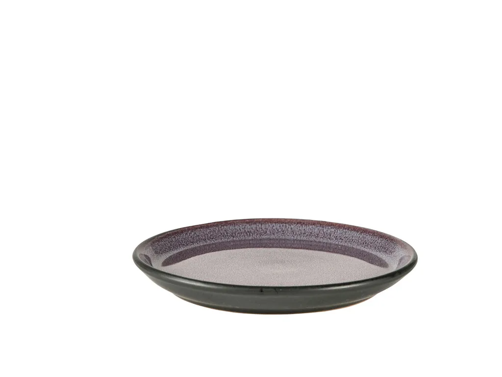 Gastro bord Ø17 cm, Zwart-lila Bitz