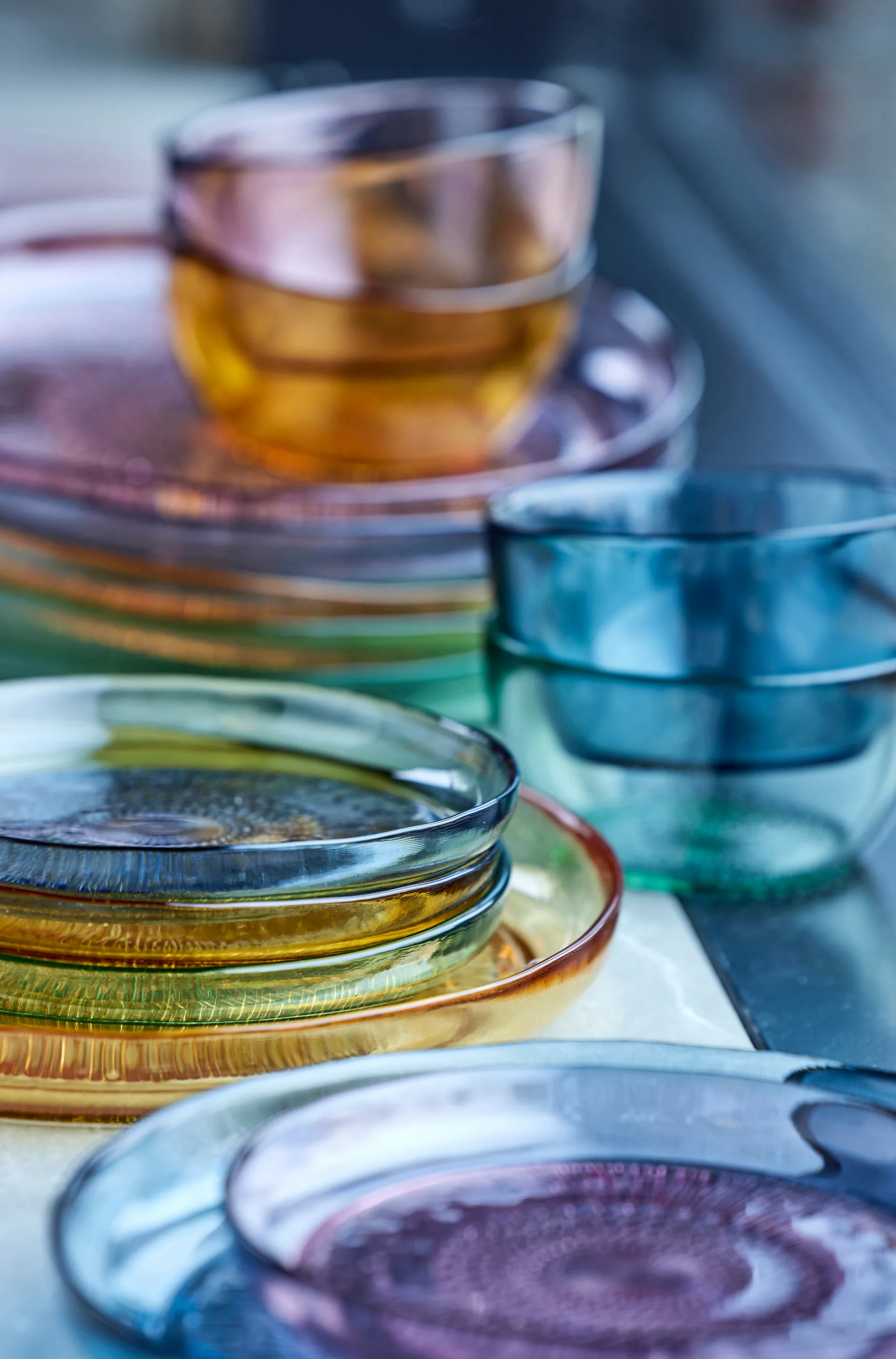 Kusintha bord Ø25 cm, Amber Bitz