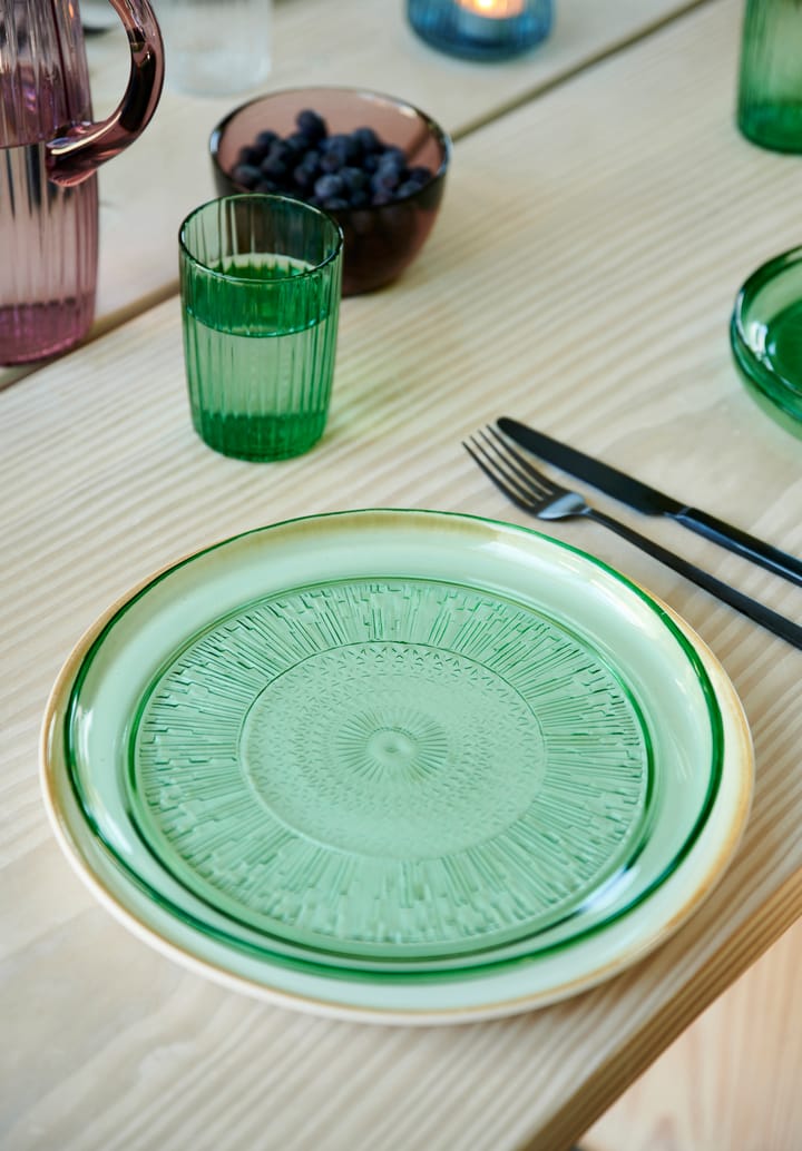 Kusintha bord Ø25 cm, Groen Bitz