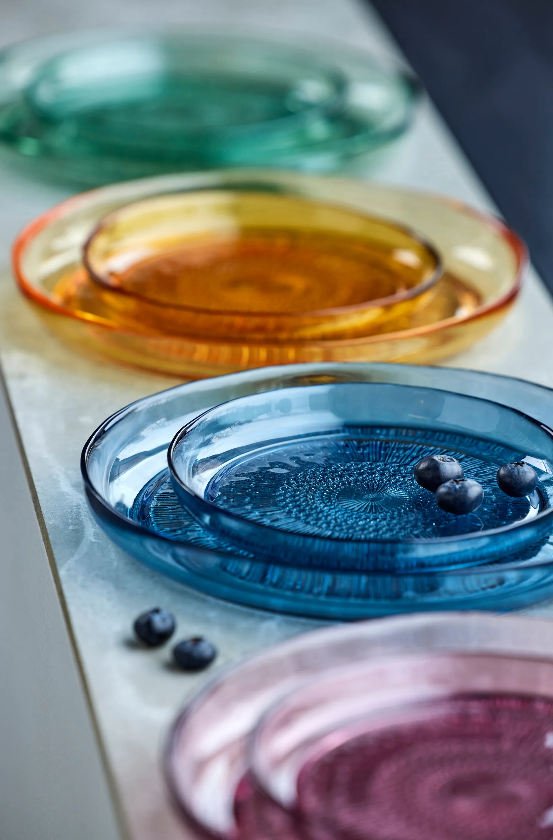 Kusintha bord Ø25 cm, Groen Bitz