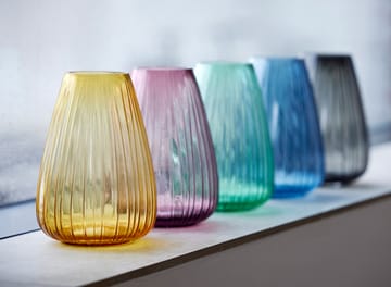 Kusintha vaas 22 cm - Blauw - Bitz