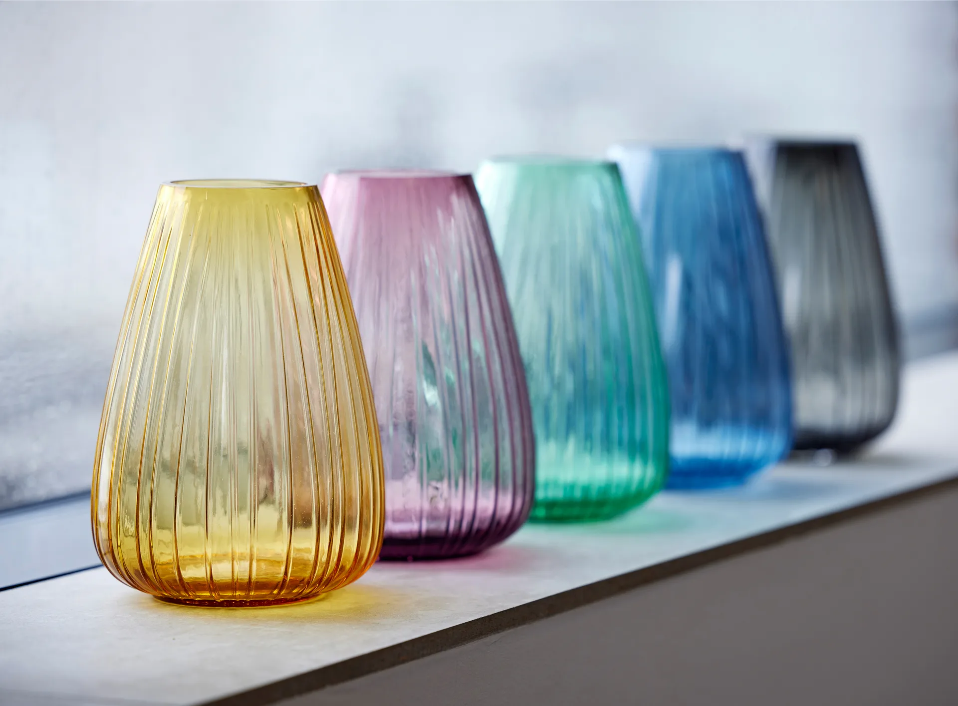 Kusintha vaas 22 cm, Groen Bitz