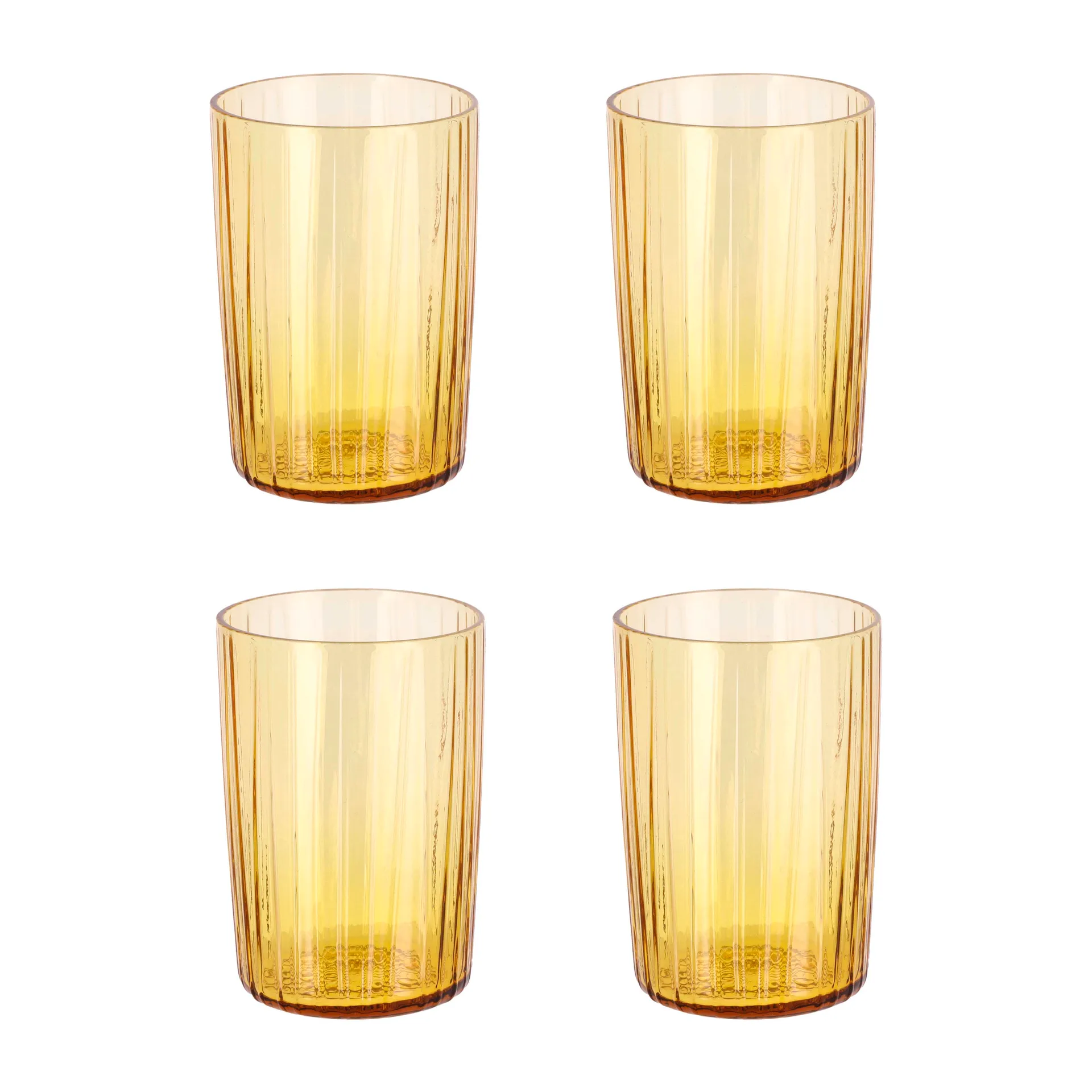 Kusintha waterglas 28 cl 4-pack, Amber Bitz