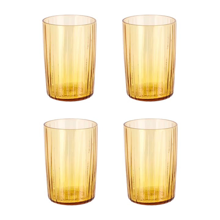 Kusintha waterglas 28 cl 4-pack - Amber - Bitz