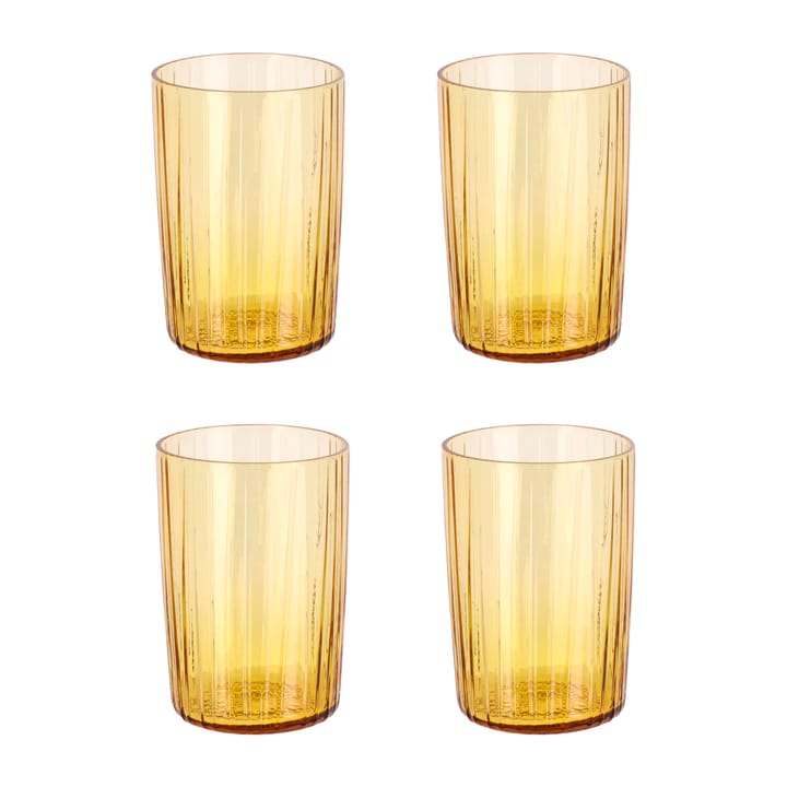 Kusintha waterglas 28 cl 4-pack - Amber - Bitz