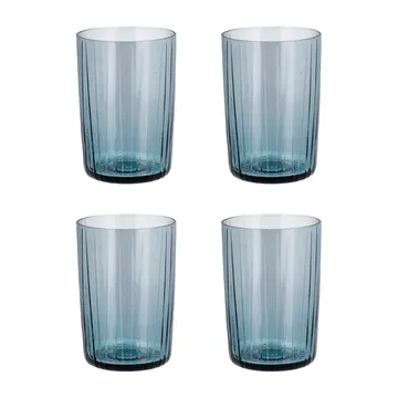 Kusintha waterglas 28 cl 4-pack - Blauw - Bitz
