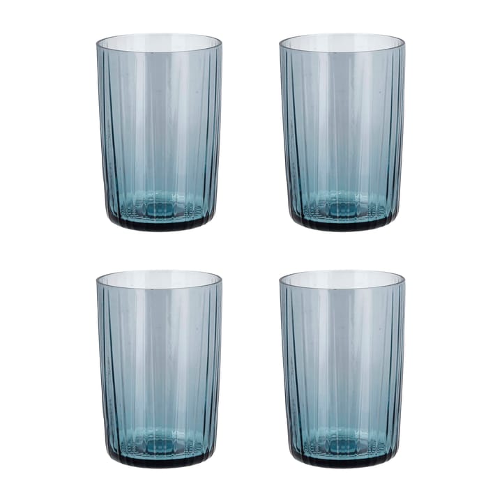 Kusintha waterglas 28 cl 4-pack - Blauw - Bitz