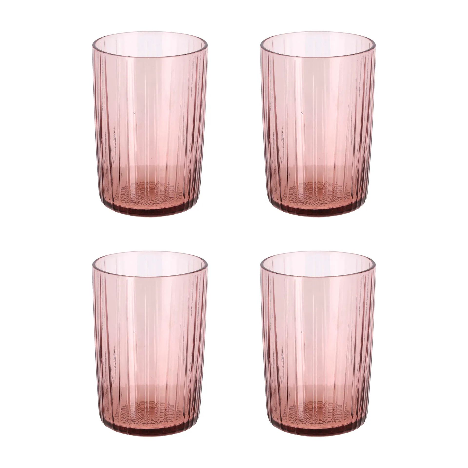 Kusintha waterglas 28 cl 4-pack, Pink Bitz