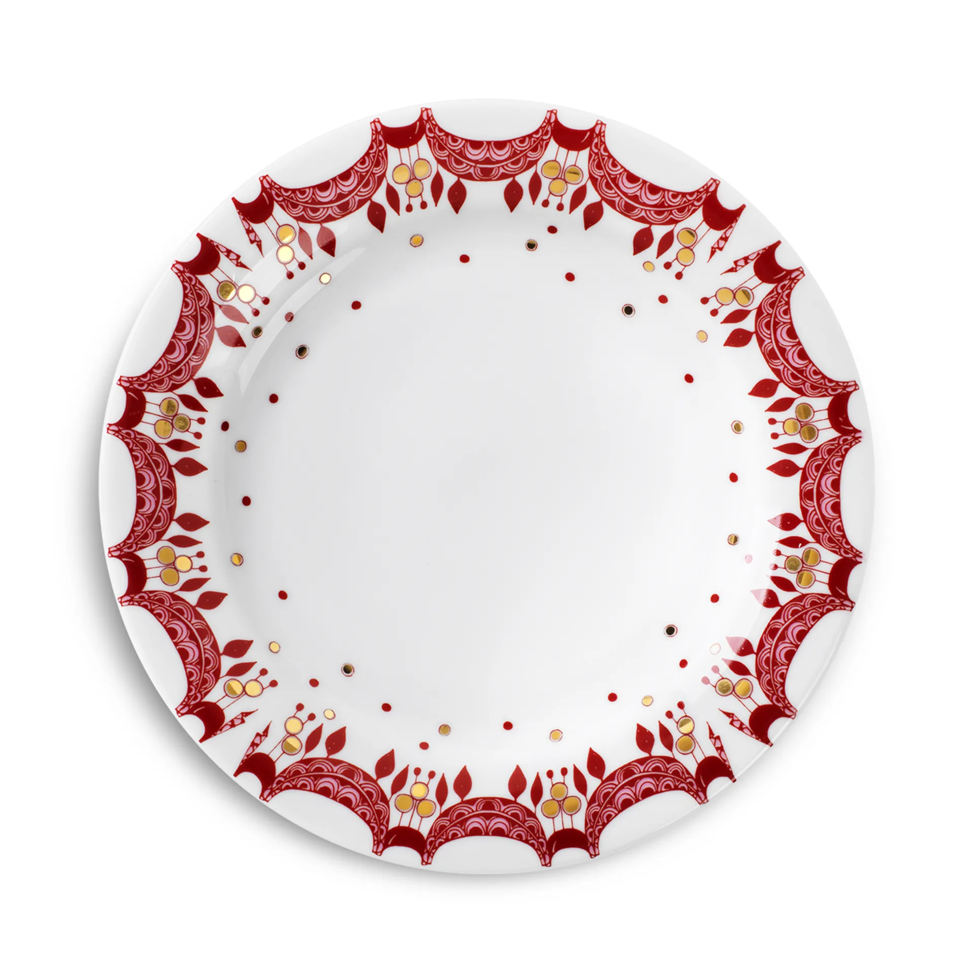 Bjørn Wiinblad Christmas bord Ø 20 cm., rood Bjørn Wiinblad