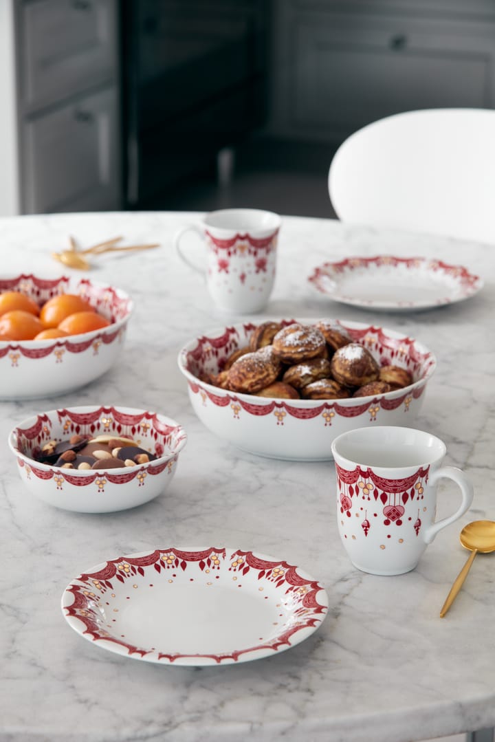 Bjørn Wiinblad Christmas bord Ø 20 cm. - rood - Bjørn Wiinblad