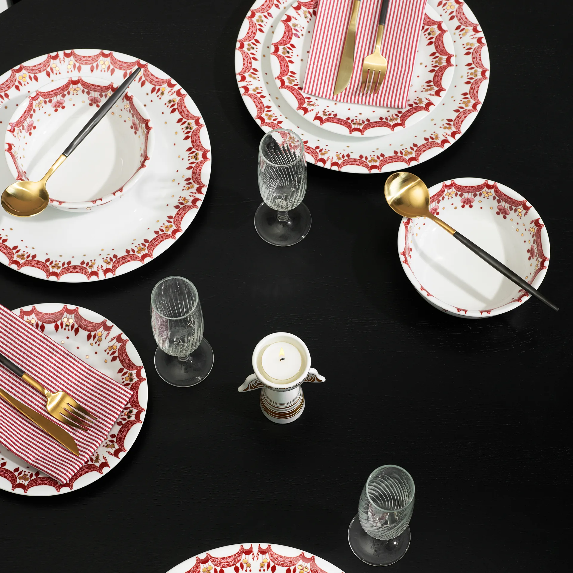 Bjørn Wiinblad Christmas bord Ø 28 cm., rood Bjørn Wiinblad