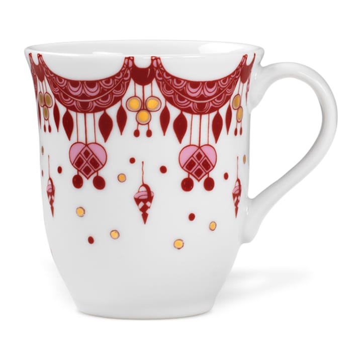 Bjørn Wiinblad Christmas mok 35 cl. - rood - Bjørn Wiinblad