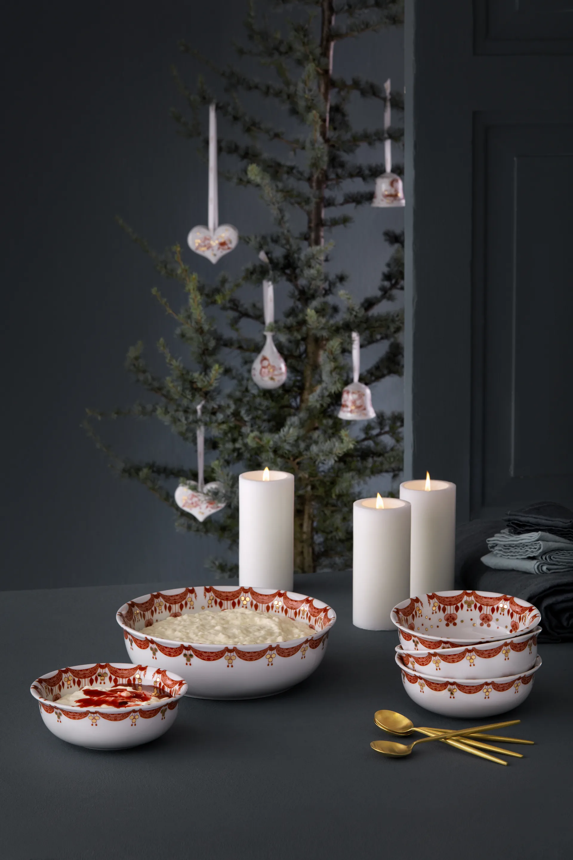 Bjørn Wiinblad Christmas schaal, Ø 16 cm Bjørn Wiinblad