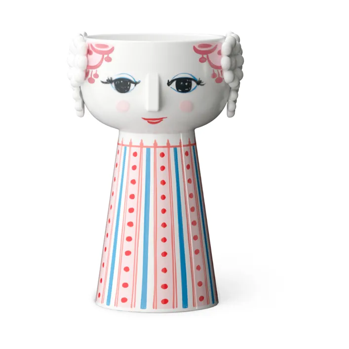 Eva kandelaar 14 cm, Rood Bjørn Wiinblad