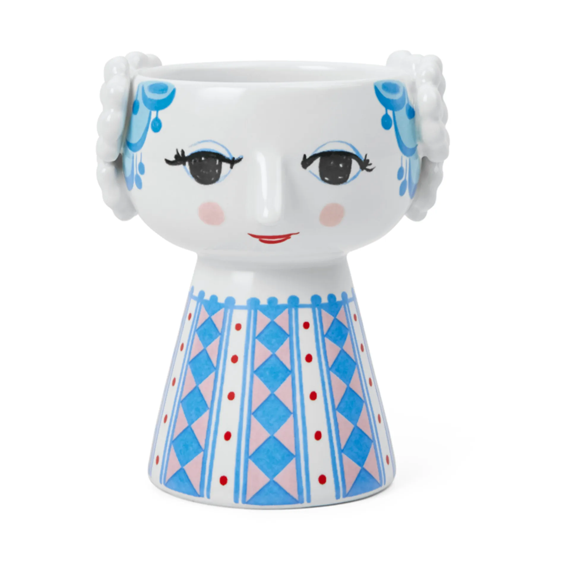 Eva kandelaar 9,5 cm, Donkerblauw Bjørn Wiinblad