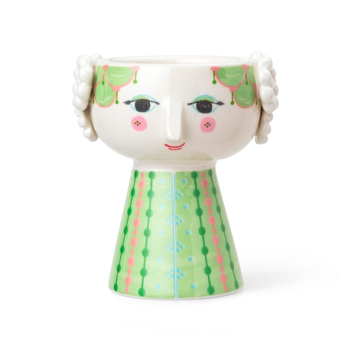 Eva kandelaar 9,5 cm - Groen - Bjørn Wiinblad