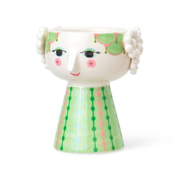 Eva kandelaar 9,5 cm - Groen - Bjørn Wiinblad