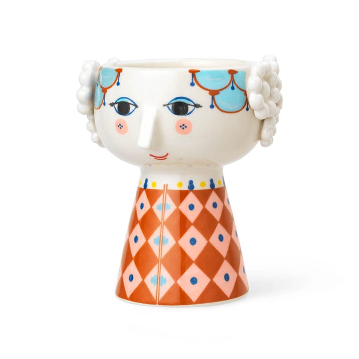 Eva kandelaar 9,5 cm, Terrakotta Bjørn Wiinblad