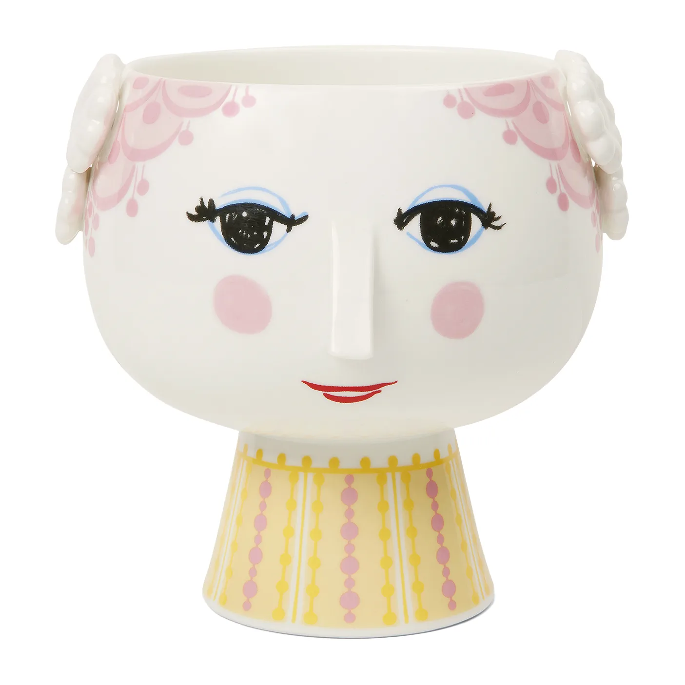 Eva pot op voet Ø 15,5 cm, Roze Bjørn Wiinblad