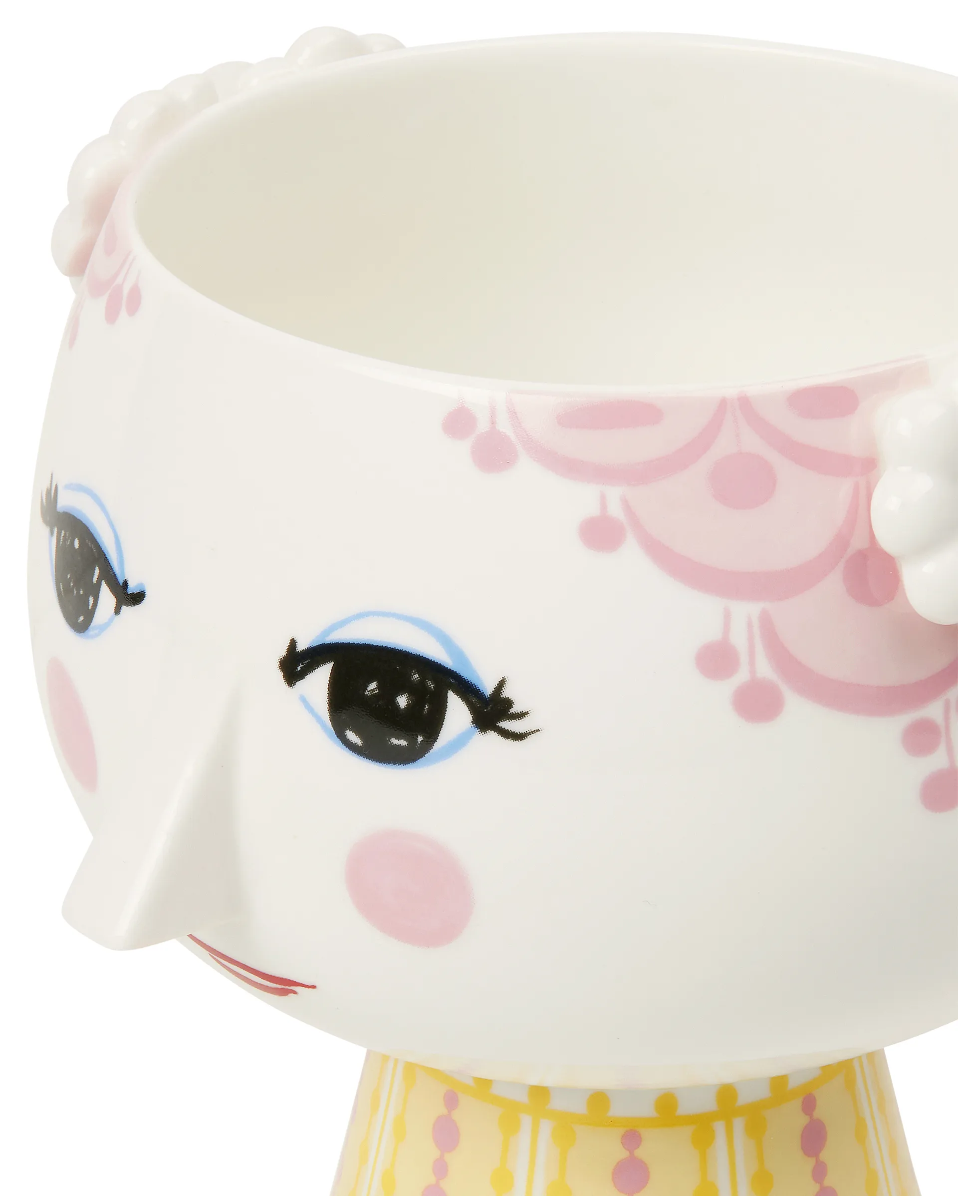 Eva pot op voet Ø 15,5 cm, Roze Bjørn Wiinblad