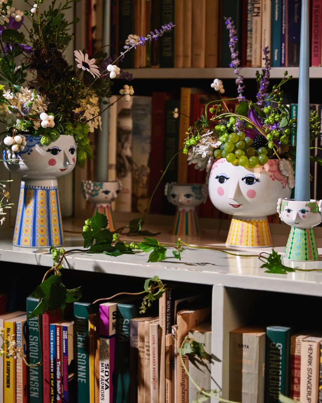 Eva pot op voet Ø 15,5 cm, Roze Bjørn Wiinblad