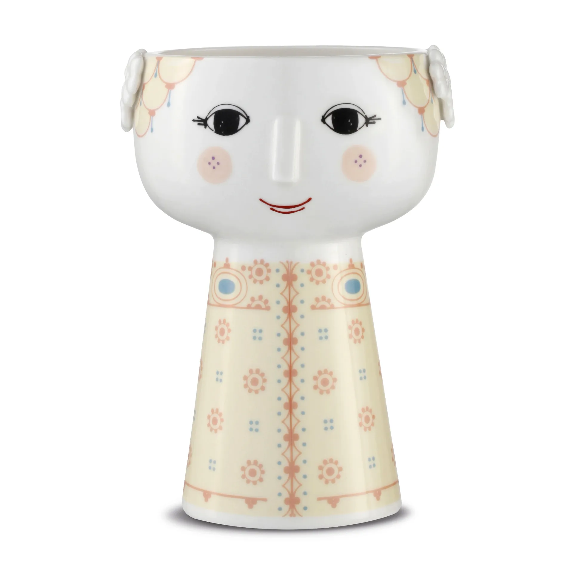 Eva vaas 15 cm, Soft yellow Bjørn Wiinblad
