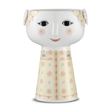 Eva vaas 15 cm - Soft yellow - Bjørn Wiinblad