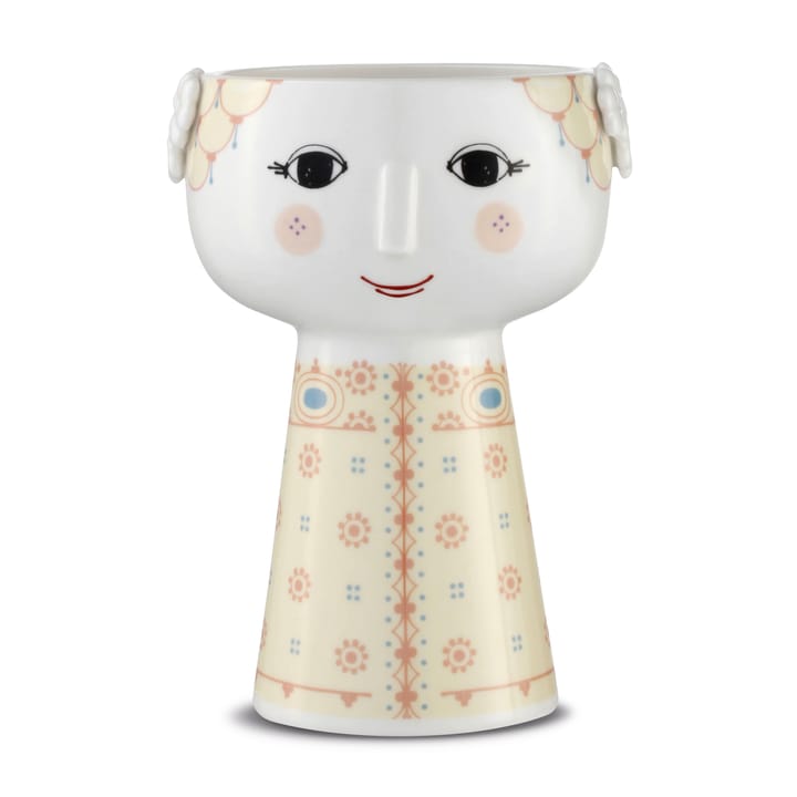 Eva vaas 15 cm - Soft yellow - Bjørn Wiinblad