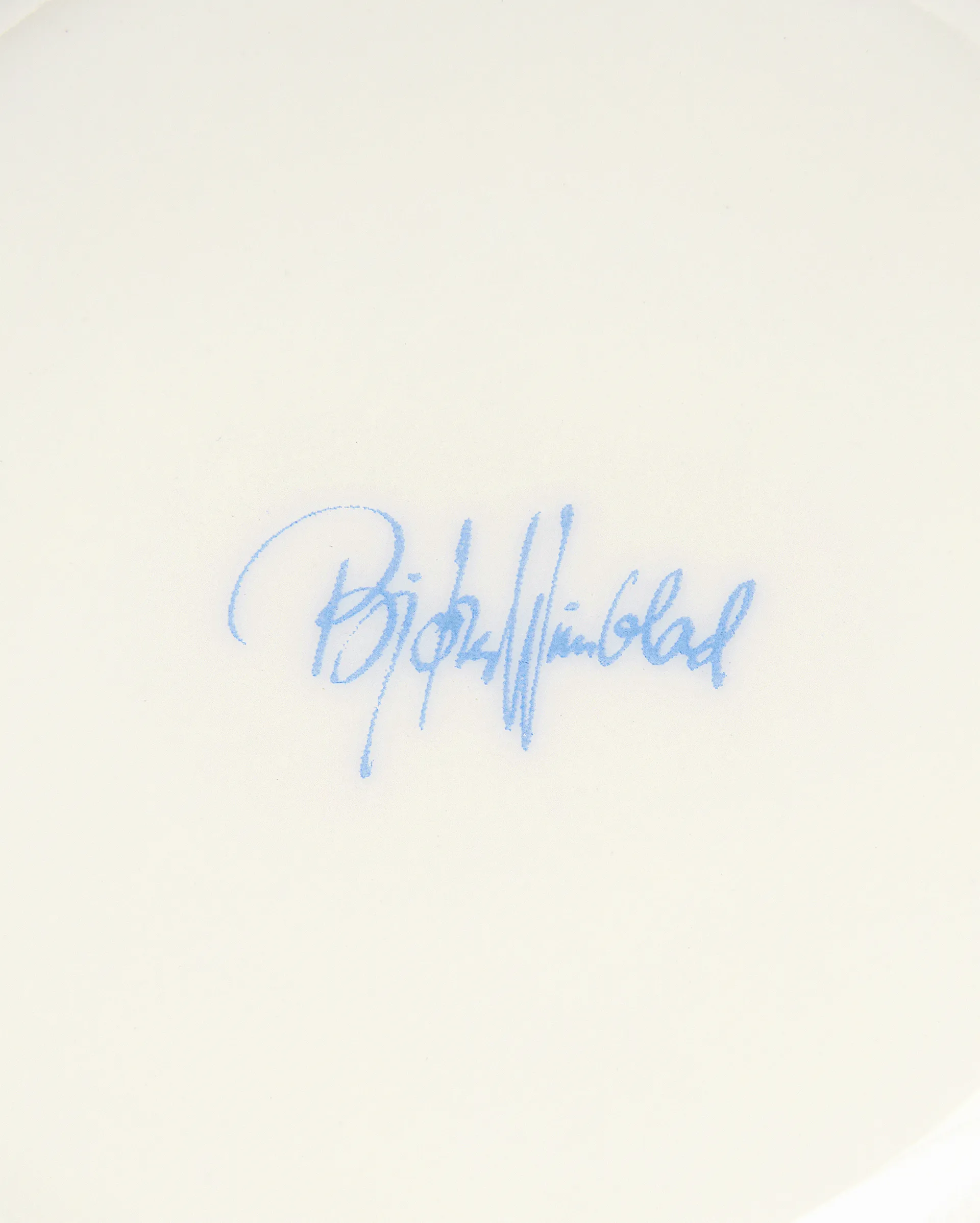 Eva vaas 18,5 cm, Blauw-blauw Bjørn Wiinblad