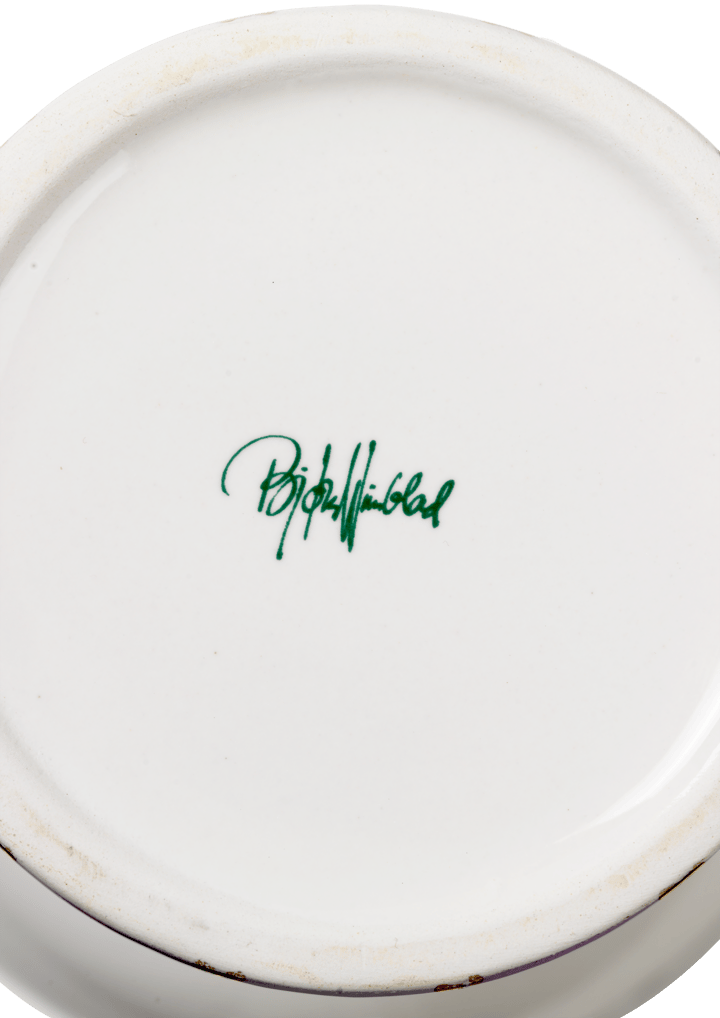 Eva vaas 18,5 cm, donkergroen Bjørn Wiinblad